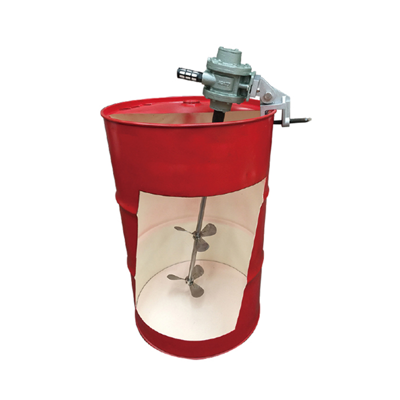 JS-AMV3 Gaston stainless steel shaft blade Pahalang na plate pneumatic mixer