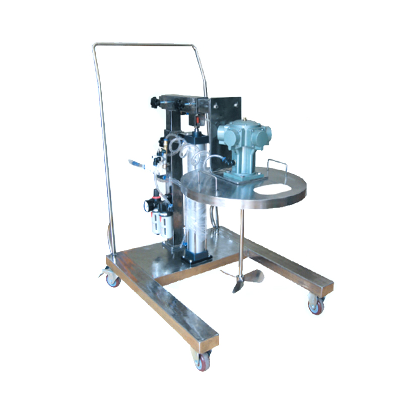 QD-A-SUS-D2 Gaston hindi kinakalawang na asero pneumatic mixer