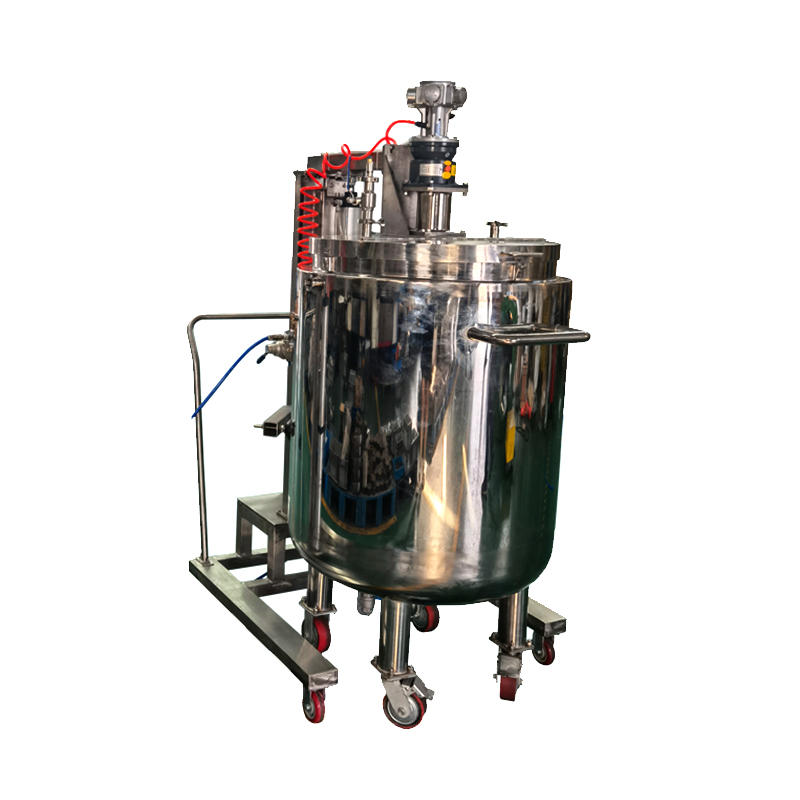 TC-AMP6-FG3 Gaston hindi kinakalawang na asero barrel pneumatic mixer